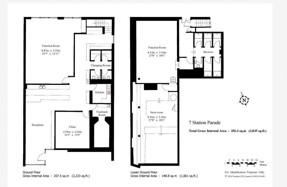 Floorplan for Sevenoaks. Kent