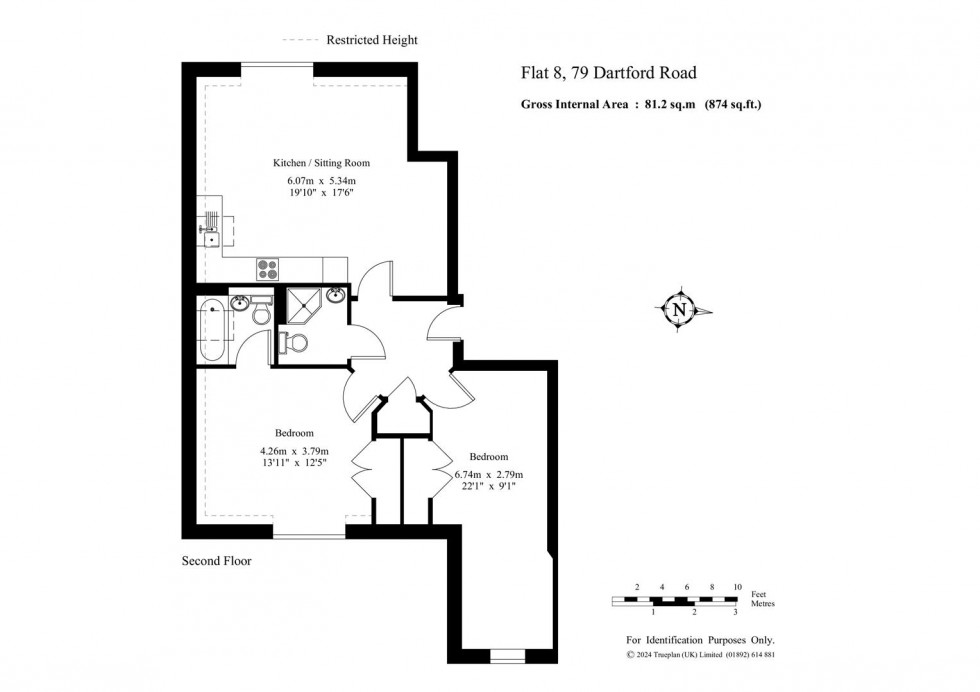 Floorplan for Dartford Road, Sevenoaks, Kent