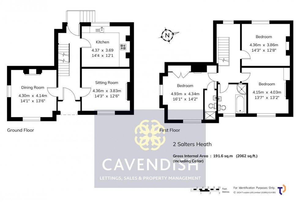 Floorplan for Coldarbour Road, Sevenoaks