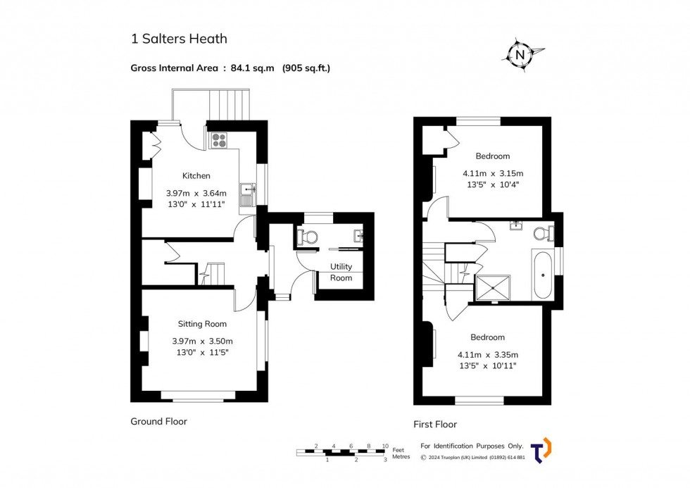 Floorplan for Coldarbour Road, Sevenoaks