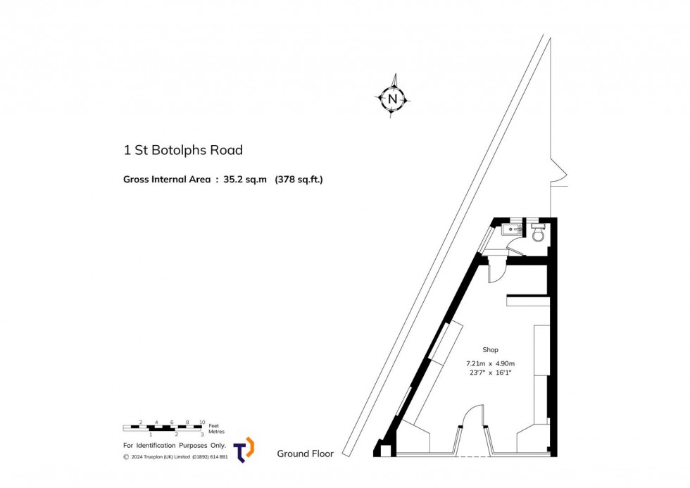 Floorplan for St Botolphs Road, Sevenoaks, Kent