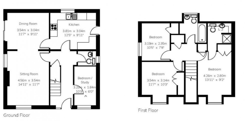 Floorplan for Lansdowne Road, Sevenoaks