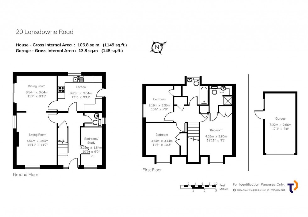 Floorplan for Lansdowne Road, Sevenoaks