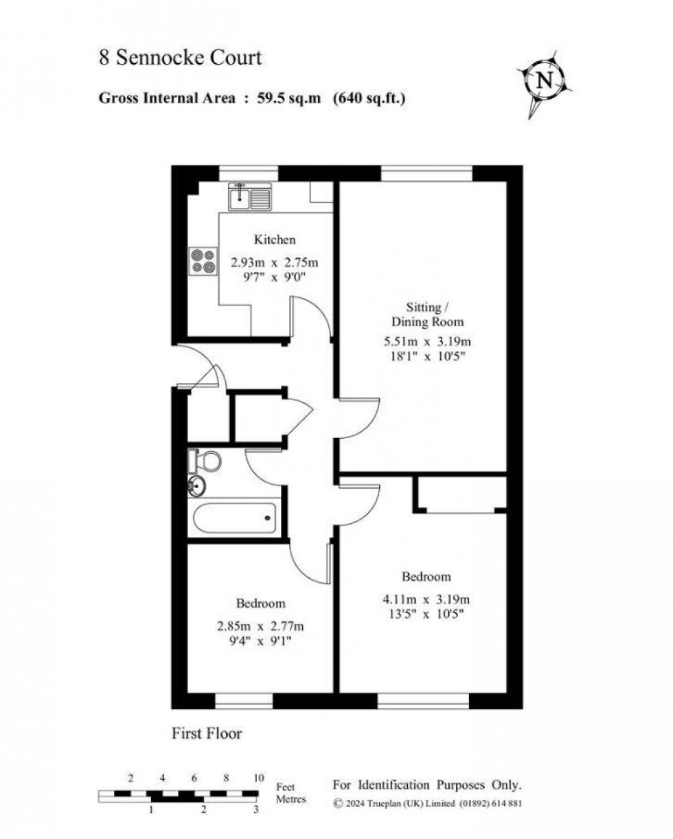 Floorplan for Lime Tree Walk, Sevenoaks